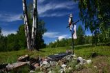 Hrob Jan Eskymo Welzla v Dawson city